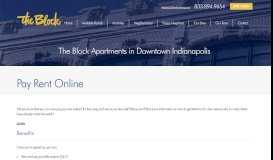 
							         Pay Rent Online - The Block Apartments Indianapolis								  
							    