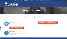 
							         Pay Rent - Pledge Property Management								  
							    