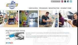 
							         Pay School Fees Online - Camilla School								  
							    