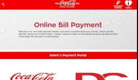 
							         Pay Your Bill - Coca-Cola Bottling Co of Yakima & Tri-Cities								  
							    