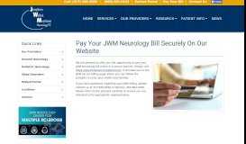 
							         Pay Your Bill | Josephson-Wallack-Munshower Neurology (JWM)								  
							    