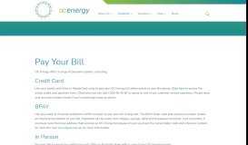 
							         Pay Your Bill - OC Energy								  
							    