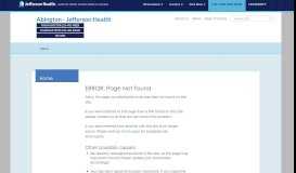 
							         Pay Your Bill Online - Abington - Jefferson Health								  
							    