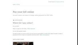 
							         Pay Your Bill Online - Wireless Support - AT&T								  
							    