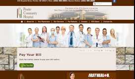
							         Pay Your Bill - Pender Community Hospital								  
							    