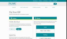 
							         Pay Your Bill - Terrebonne General Medical Center								  
							    