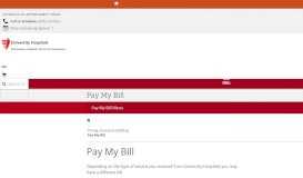 
							         Pay Your Bill | University Hospitals | Cleveland, OH | University Hospitals								  
							    
