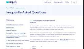 
							         Pay Your Credit Card Balance - Managing Your Payments - aqua								  
							    
