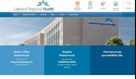 
							         Pay Your Hospital Bill - Lakeland Regional Health								  
							    