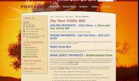 
							         Pay Your Utility Bill / Portales, NM								  
							    