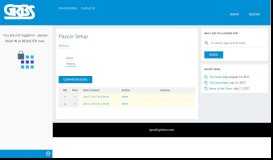 
							         Paycor Setup – GRBS Employee Portal								  
							    
