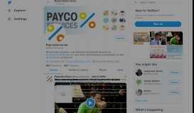 
							         PaycoServices (@PaycoServices) | Twitter								  
							    
