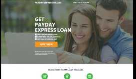 
							         Payday Express Loans Online - Apply Now								  
							    