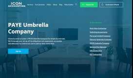 
							         PAYE Umbrella Company | Icon Accounting - Accountancy Services ...								  
							    