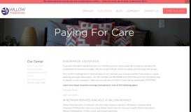 
							         Paying For Care — Willow Midwives								  
							    
