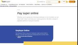 
							         Paying Super Contributions Online | Sunsuper								  
							    