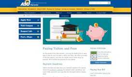 
							         Paying Tuition and Fees - Angelo State University								  
							    