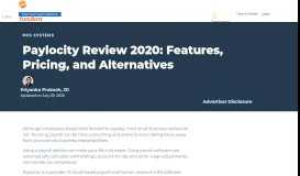 
							         Paylocity Review 2019: Features, Pricing, and Alternatives - Fundera								  
							    