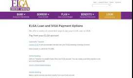 
							         Payment - Banking : ELGA Credit Union								  
							    