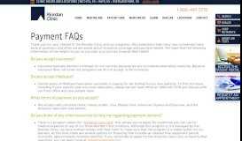 
							         Payment FAQs - Riordan Clinic								  
							    
