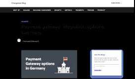 
							         Payment gateway integration options: Germany - Chargebee's SaaS ...								  
							    