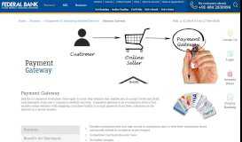 
							         Payment Gateway - Online Merchant Services | Fed ... - Federal Bank								  
							    
