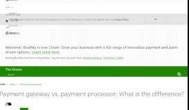 
							         Payment Gateway vs. Payment Processor: What is the Difference?								  
							    