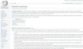 
							         Payment gateway - Wikipedia								  
							    