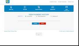 
							         Payment History - UHBVN								  
							    