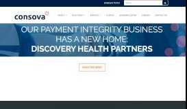 
							         Payment Integrity - Reduce Claim Payment Errors - Consova								  
							    
