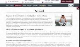 
							         Payment | Omni Eye Care Center								  
							    
