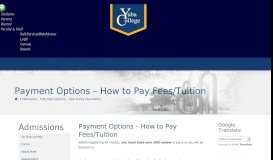 
							         Payment Options - How to Pay Fees/Tuition - Welcome to Yuba College								  
							    