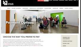 
							         Payment Options | Kansas City Art Institute								  
							    