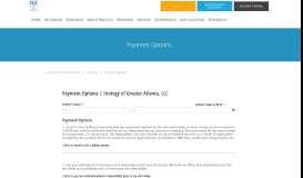 
							         Payment Options - Urology Of Greater Atlanta								  
							    