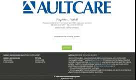 
							         Payment Portal - AultCare Affordable Health Plans								  
							    