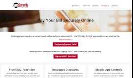 
							         Payment Portal | EMC Security								  
							    