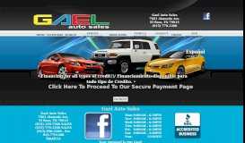 
							         Payment Portal - Gael Auto Sales								  
							    