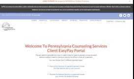 
							         Payment Portal - Pennsylvania Counseling Services, Inc.								  
							    