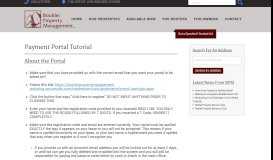 
							         Payment Portal Tutorial | Boulder Property Management								  
							    