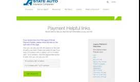 
							         Payment - State Auto								  
							    