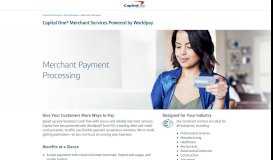 
							         Payments and Merchant Services | Credit Card Processing - Capital One								  
							    