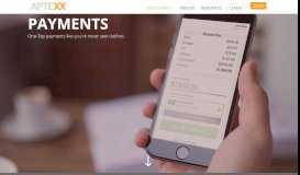 
							         Payments | Aptexx | Resident Experience Software								  
							    