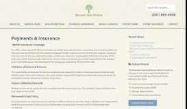 
							         Payments & Insurance - Wiscasset Family Medicine								  
							    