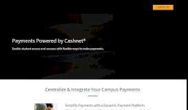 
							         Payments Powered by Cashnet - Blackboard								  
							    
