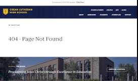 
							         Payments, Tuition, & Aeries – Students & Parents – Crean Lutheran ...								  
							    