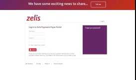 
							         Payor Portal - Zelis Payments								  
							    