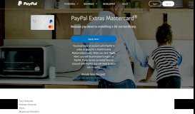 
							         PayPal Extras Mastercard®								  
							    