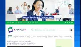 
							         PayPlus Payroll Full-Service Payroll Services - Tyngsboro MA ...								  
							    