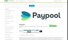
							         Paypool - Sage Intacct Marketplace								  
							    