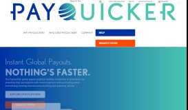 
							         PayQuicker - Global Payouts Platform								  
							    